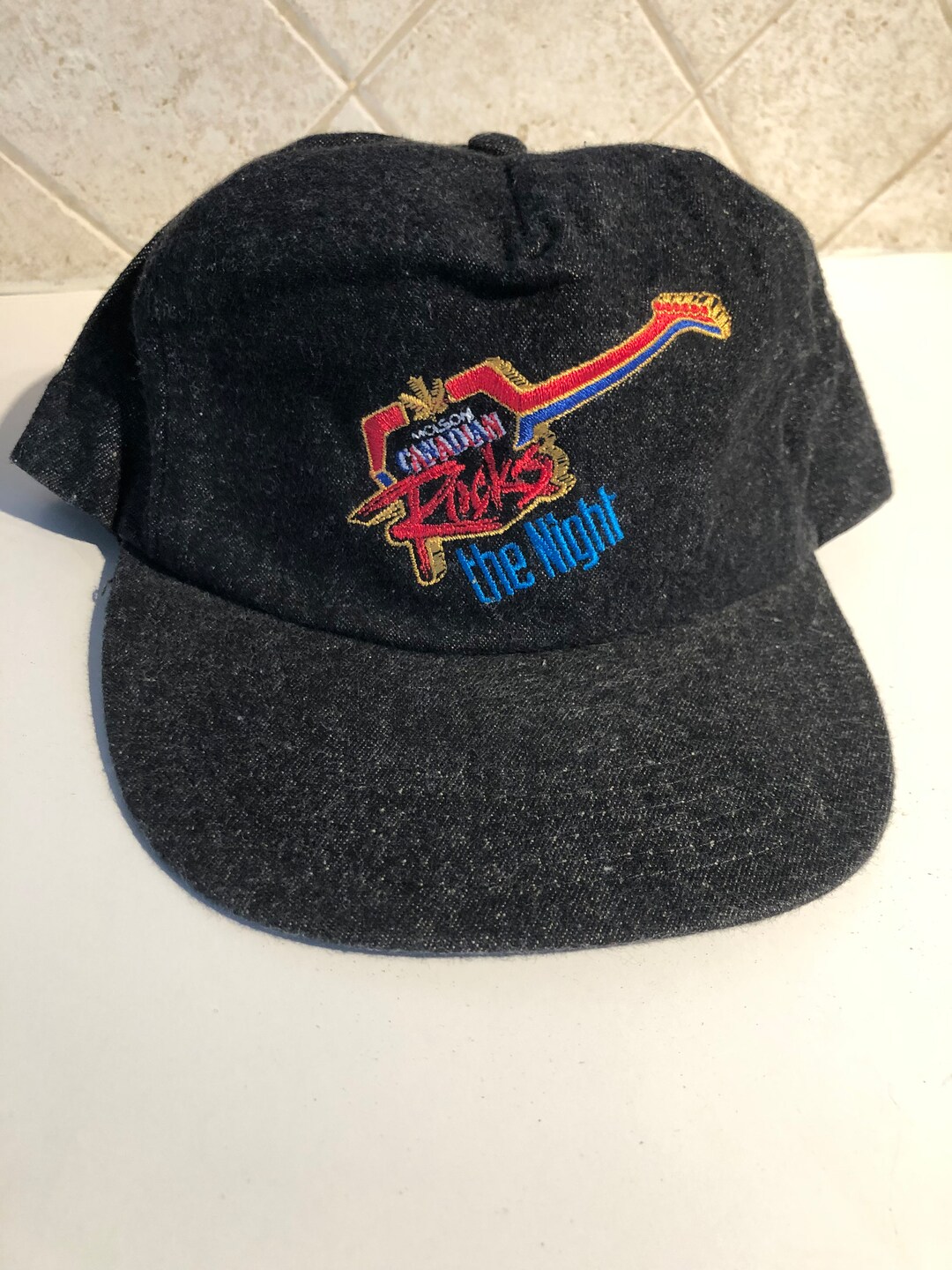 Molson Canadian Rocks the Night Dark Grey Denim Baseball Hat - Etsy