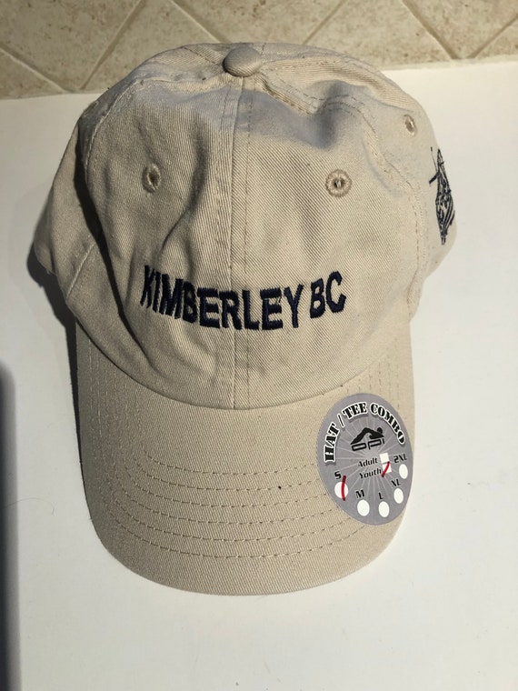 Vintage Kimberley B.C. Beige Baseball Hat - image 1