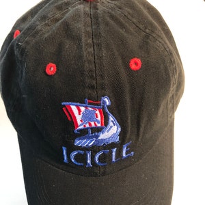 Icicle Seafood Inc Black Baseball Hat