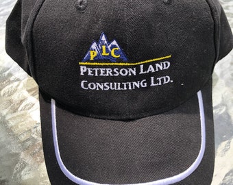 Vintage Peterson Land Consulting Ltd. Black Baseball Hat