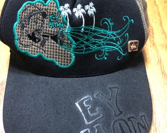 Vintage Ey Mon Quiksilver Speakerbox Snap Back Hat