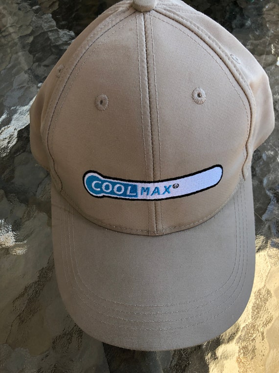 Coolmax Beige Baseball Hat - image 1