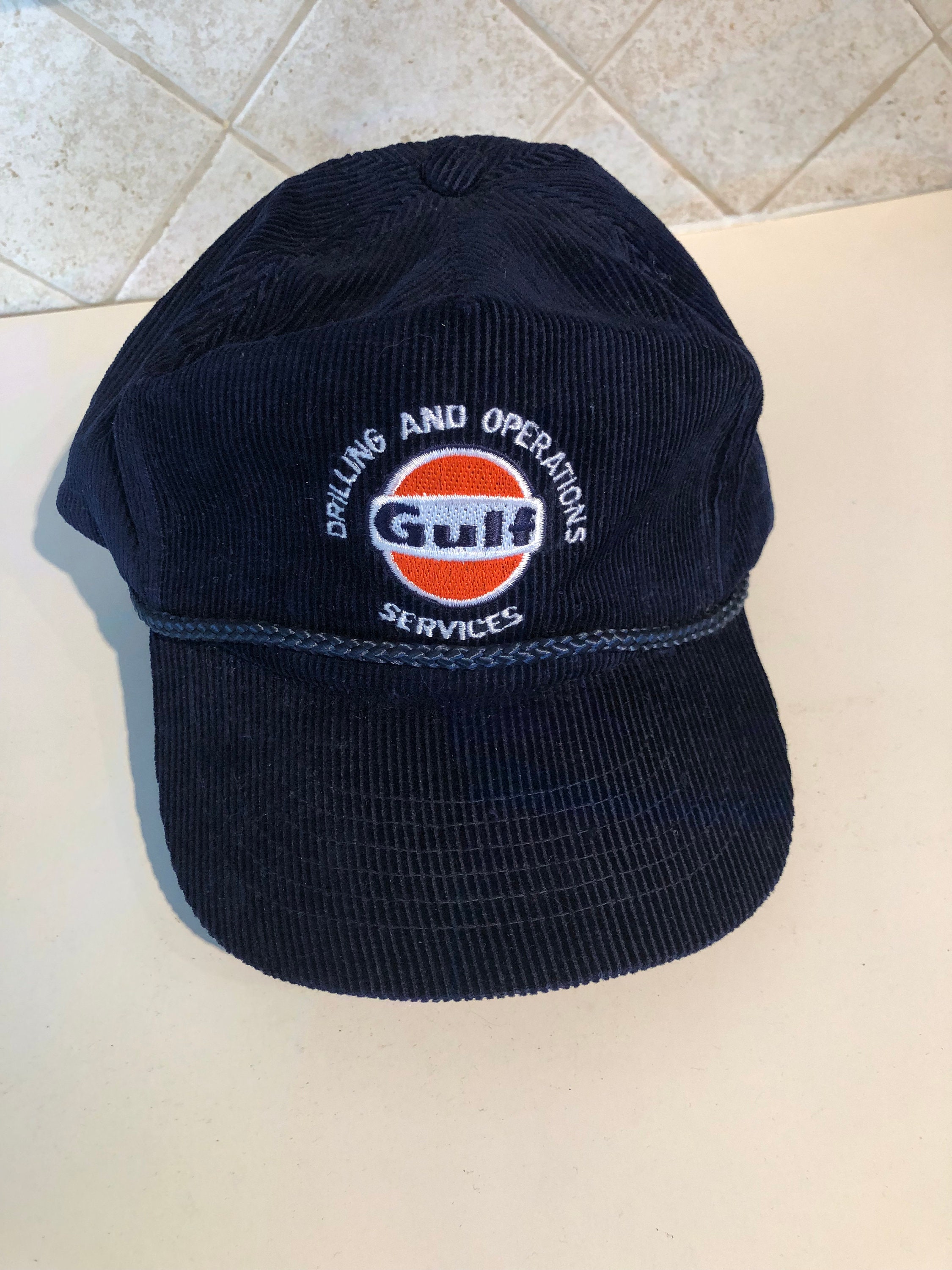 Gulf Drilling and Operations Services Blue Corduroy Baseball Hat - Etsy