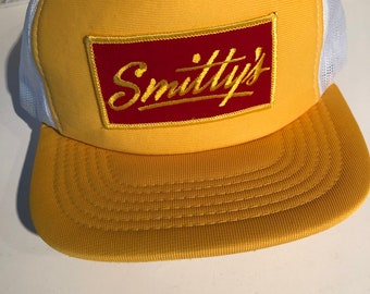 Smitty’s Yellow and White Trucker Hat