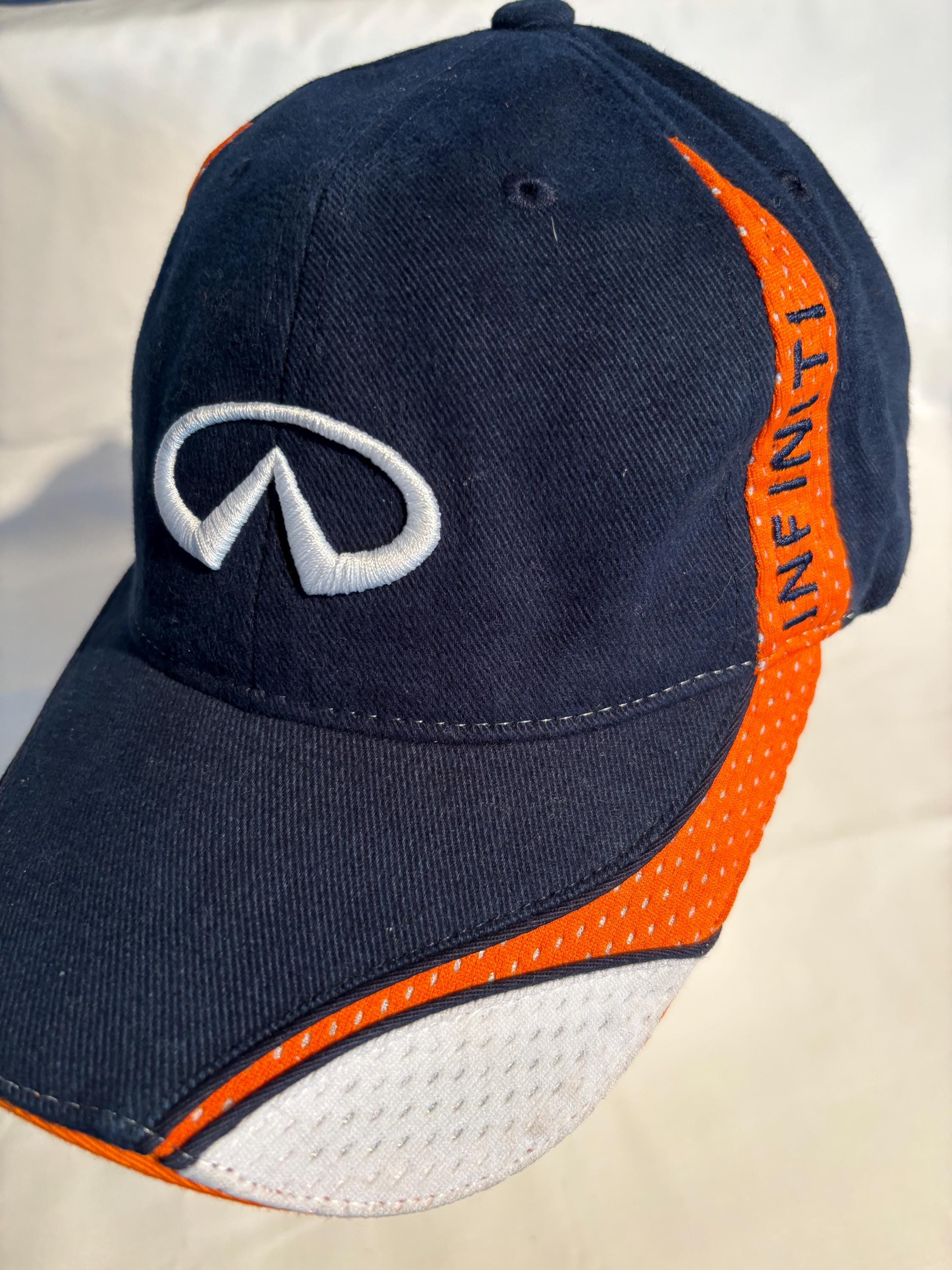 Infiniti Navy and Orange Baseball Hat - Etsy