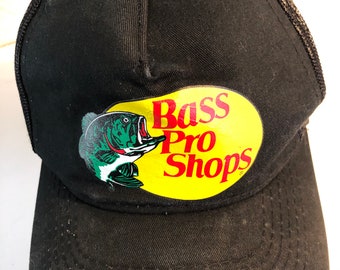 Bass Pro Shop Black Baseball Hat