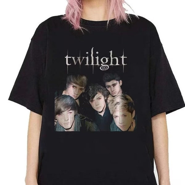 1D TwiIight Shirt, The Twilight Saga Edward Cullen Unisex Shirt, Bella Where The Hell Have You Been, Harry Style Loca, Movie Halloween Shirt