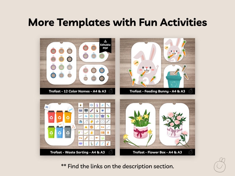 Trofast Bin Dividers SVG Template for IKEA Flisat Table Small Etsy