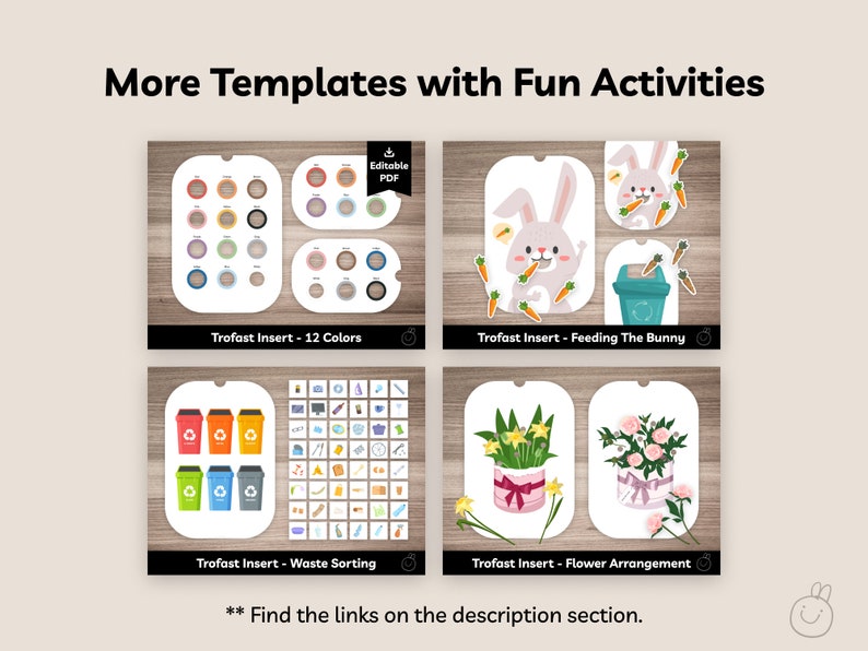 Trofast Bin Dividers SVG Template for IKEA Flisat Table Small Etsy