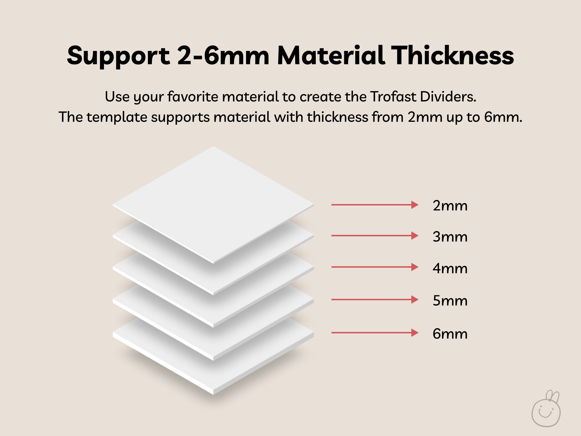 Trofast Bin Dividers SVG Template for IKEA Flisat Table Small Etsy