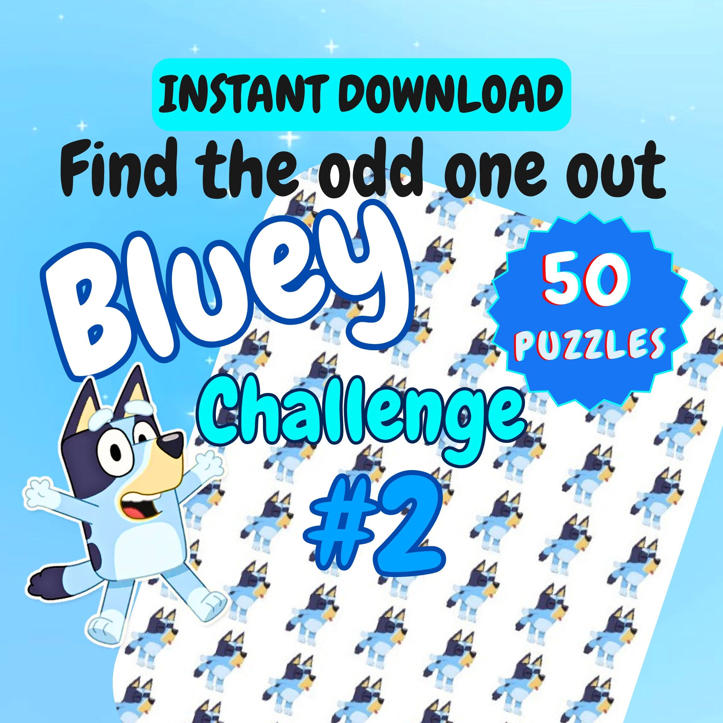 Puzzle 2 Bluey