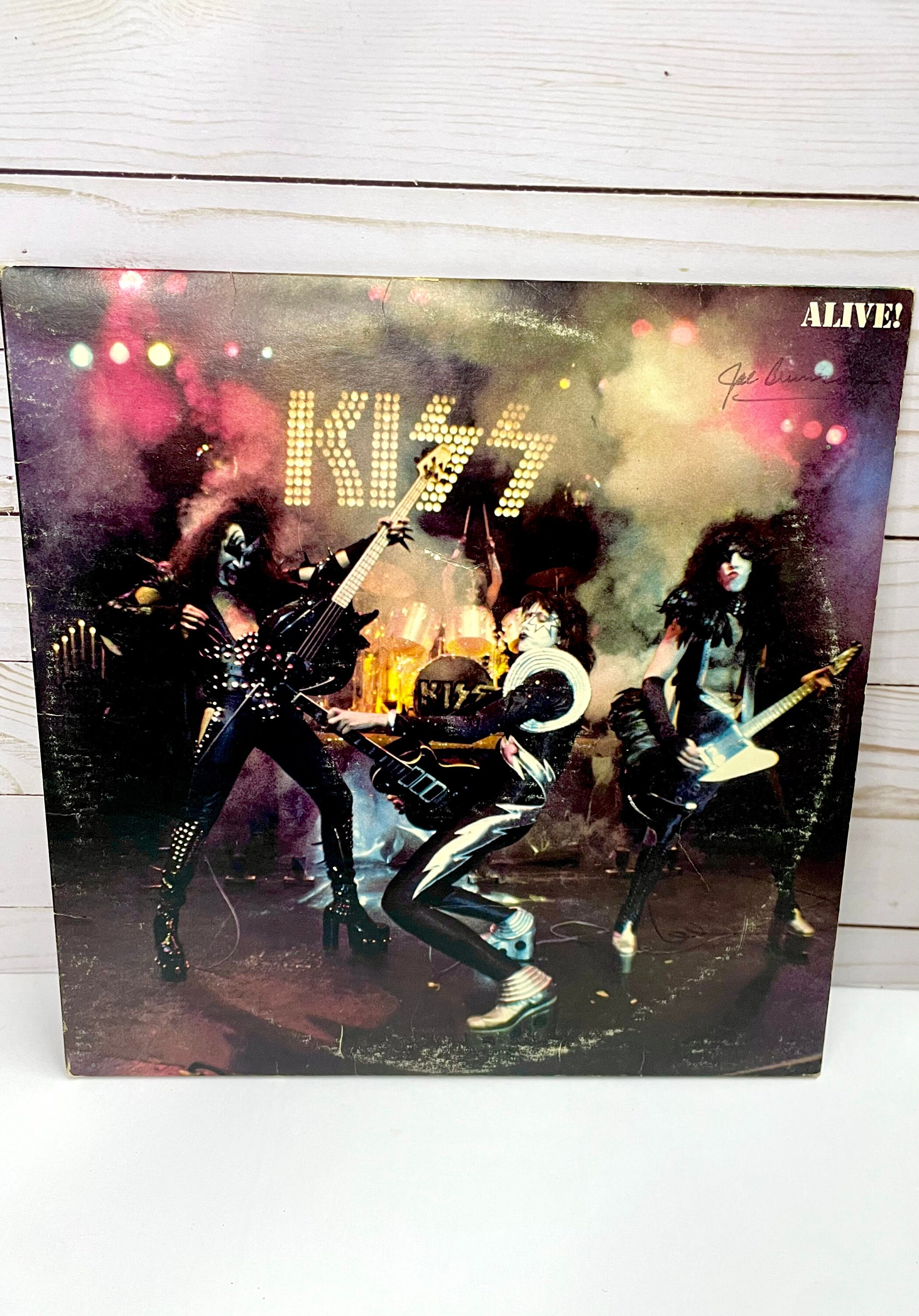 KISS ALIVE Vinyl Record 1975 Original Pressing RARE Etsy
