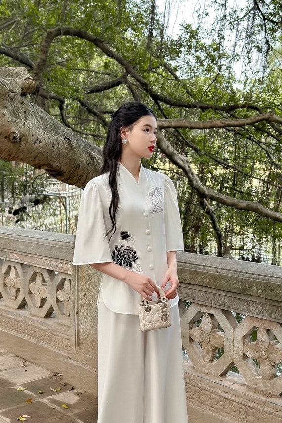Vietnamese silk pajamas new arrivals
