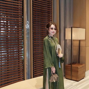 Womens Green Dresses - Etsy