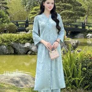 chinese dress ladies Buena Vista Velvet Dress