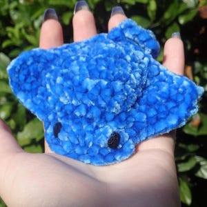 Mini häkeln Rochenleder, Kleine Rochen häkeln