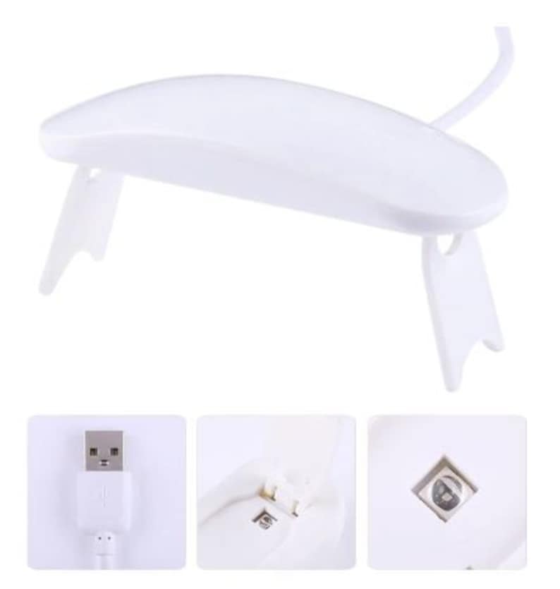 LED nail art curing lamp for gel polish and builder gels