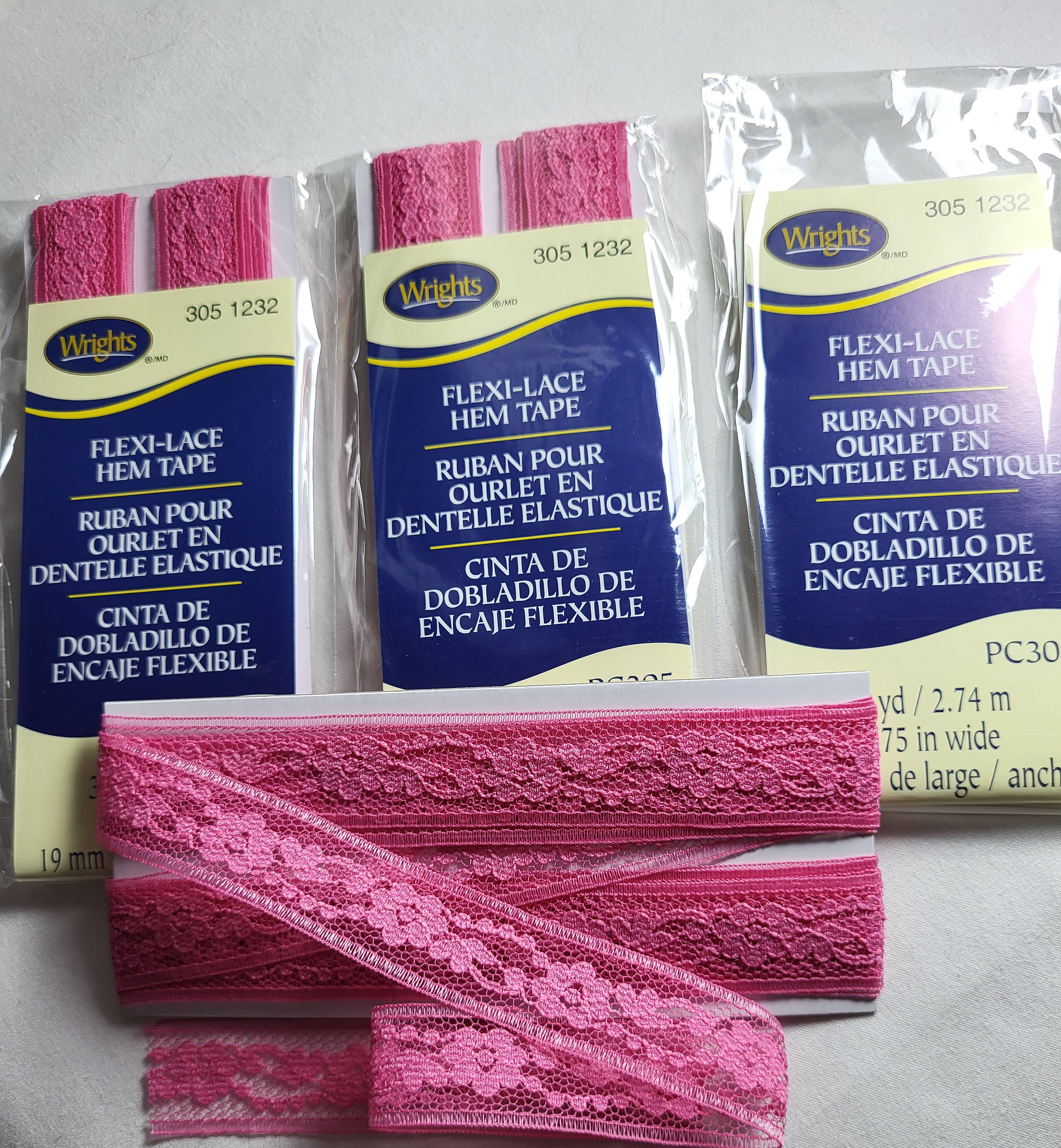 HEM IT Strong Iron on Hemming Tape  Hem No Sewing Fabric Tape, Iron