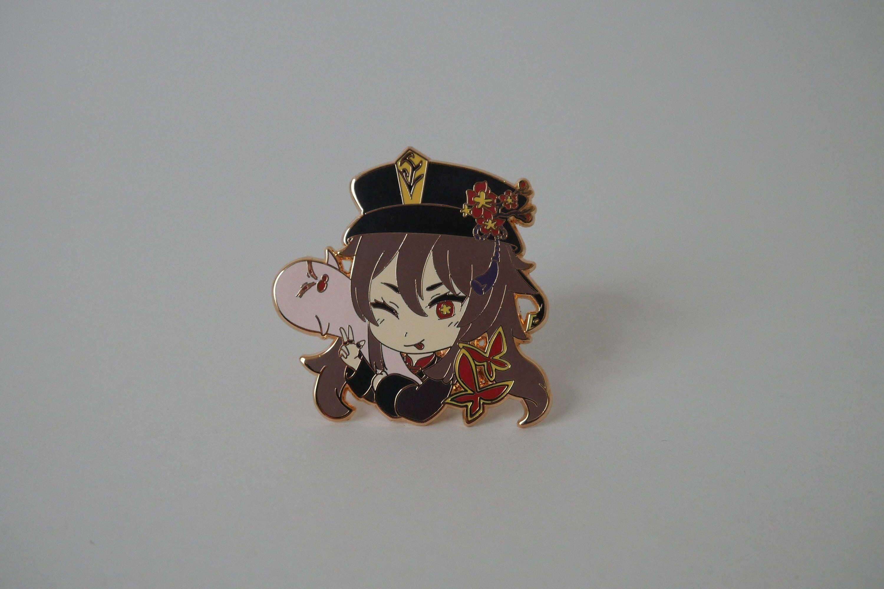 Genshin Impact Hu Tao Enamel Pin Series 1 Etsy