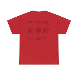 Prayer Scriptures Cotton Tee image 9