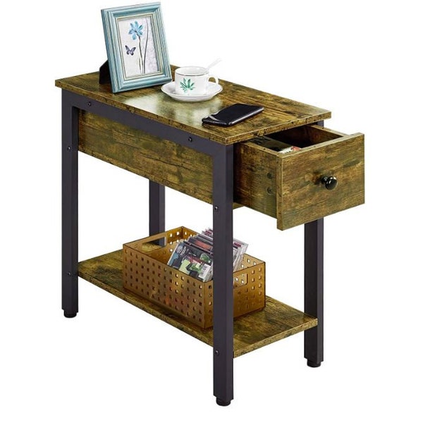 Narrow Side Table Etsy UK