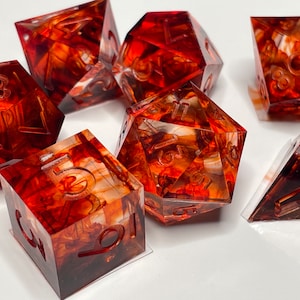 Blood Wizard Dice Set