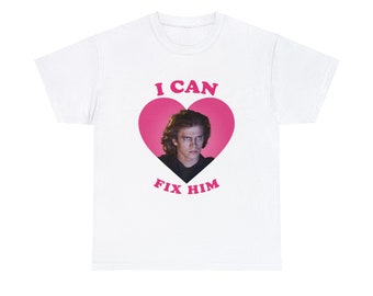I Can Fix Him Anakin Skywalker Pink Heart shirt