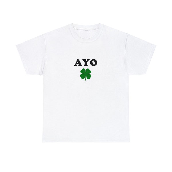 Ayo Edebiri Shamrock St Patrick's day shirt