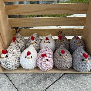 Mystery Crochet Amigurumi Chicken