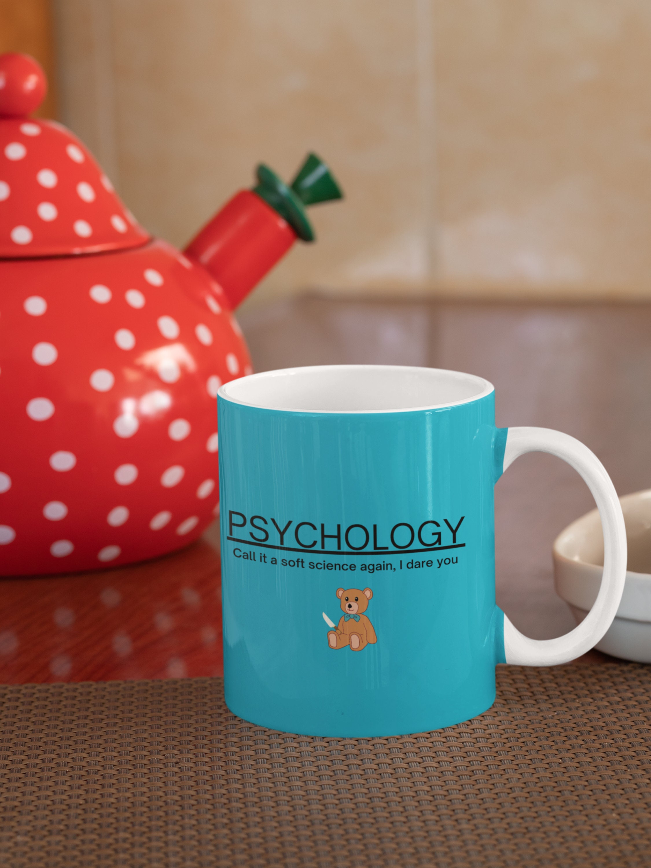 Psychology Mug, Mental Health Gift, Therapy, Therapist Gift, Psychology