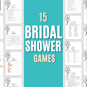 15 Bride to Be Bridal Shower Games
