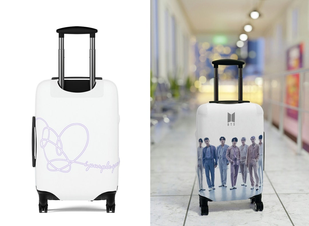 Bts Luggage Cover, Bts Suitcase Cover, Bts Hand Carry, Bts Army, Kpop