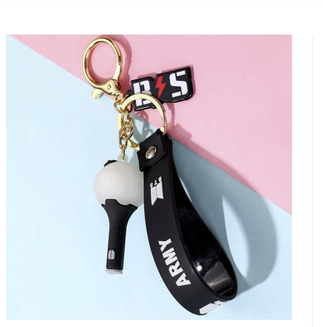 BTS Army Bomb Keyring BTS Army Lanyard Bts Bomb Rubber Etsy Canada