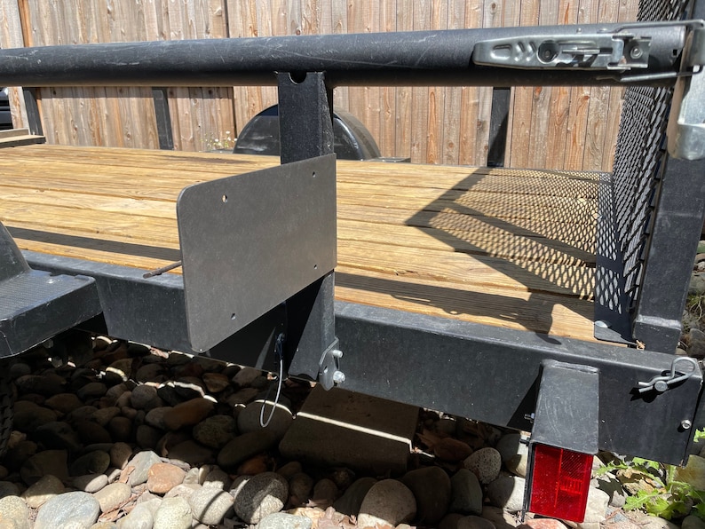 Side Holder License Plate Mount License Plate Trailer Mount License