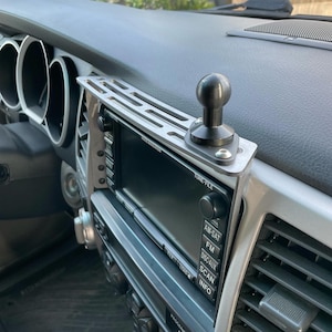2003-2009 Toyota 4Runner Dash Accessory Mount For Phones Ham Radios Tablets Molle Overlanding
