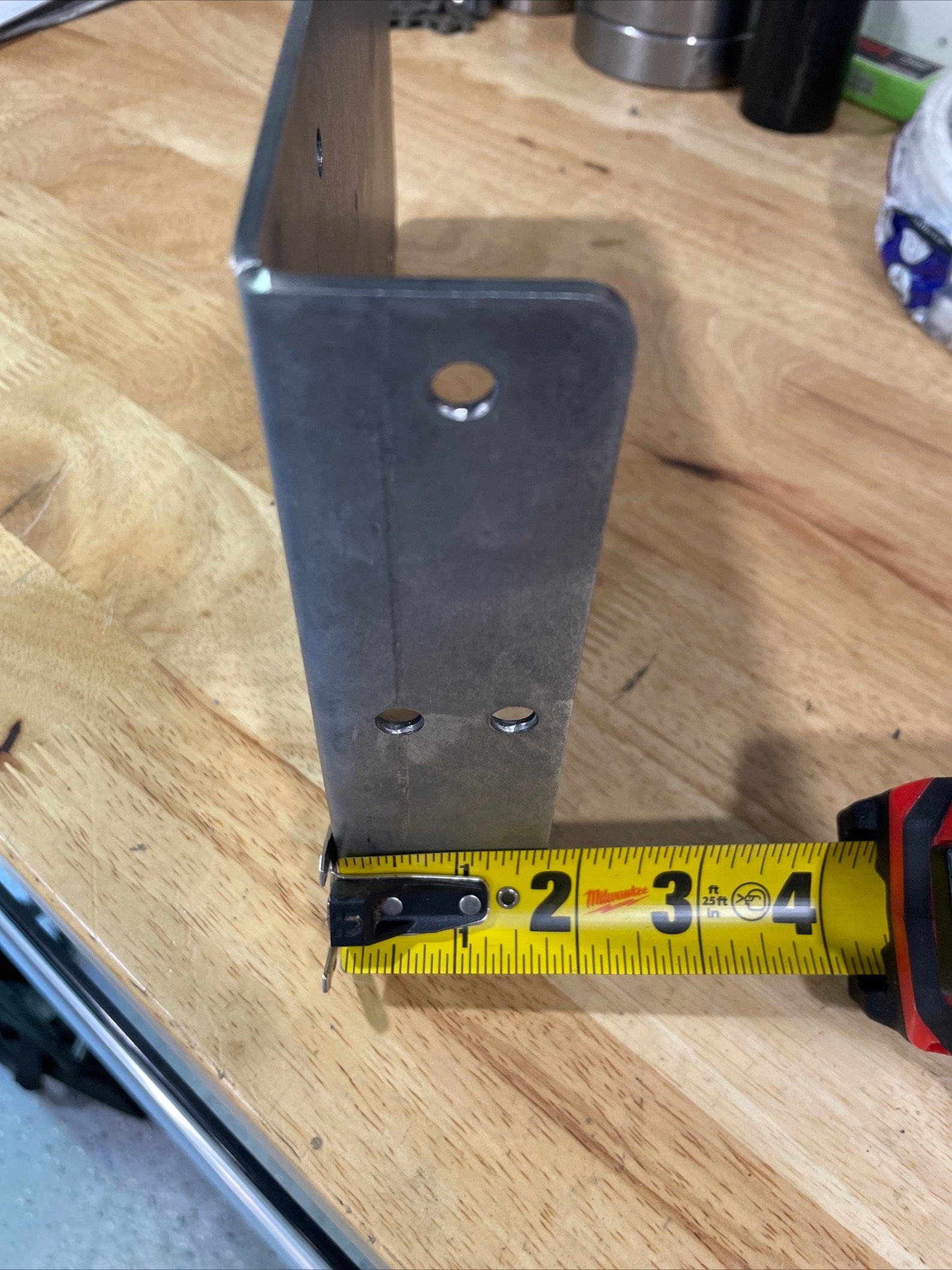 Side Mount License Plate Holder Trailer Flatbed RV Truck Semi Bolt on