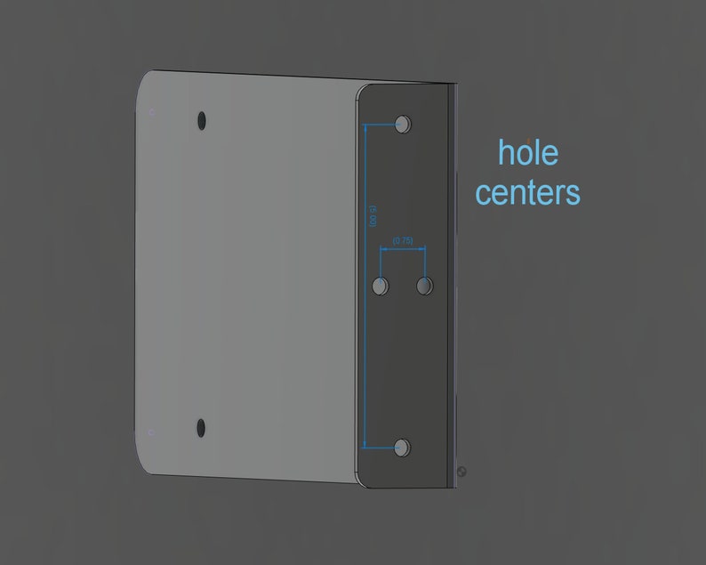 Side Holder License Plate Mount License Plate Trailer Mount License