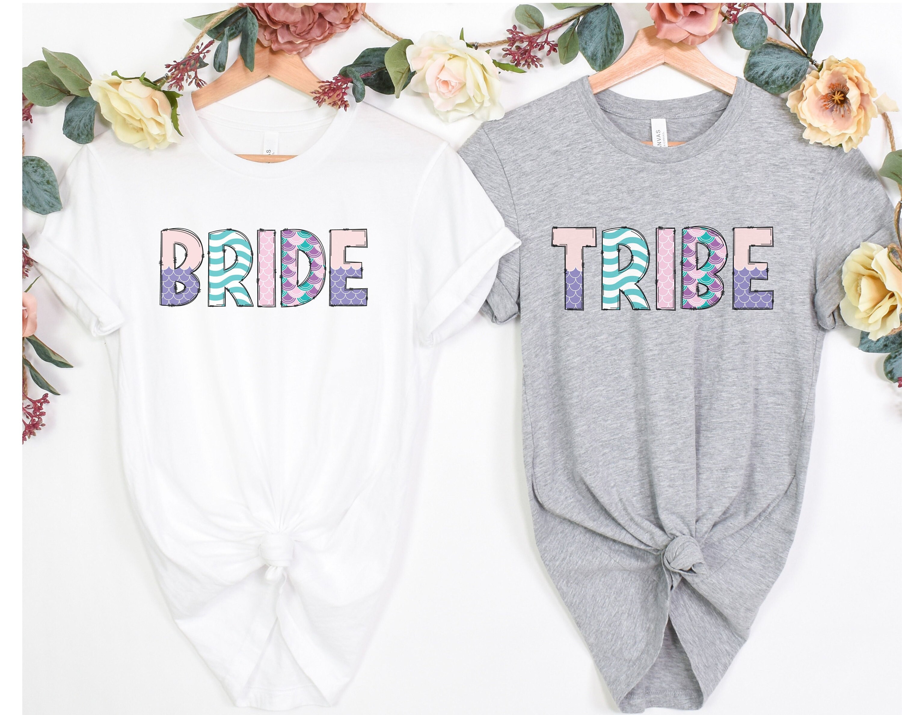 Mermaid Bachelorette Party Shirts Mermaid Bachelorette - Etsy