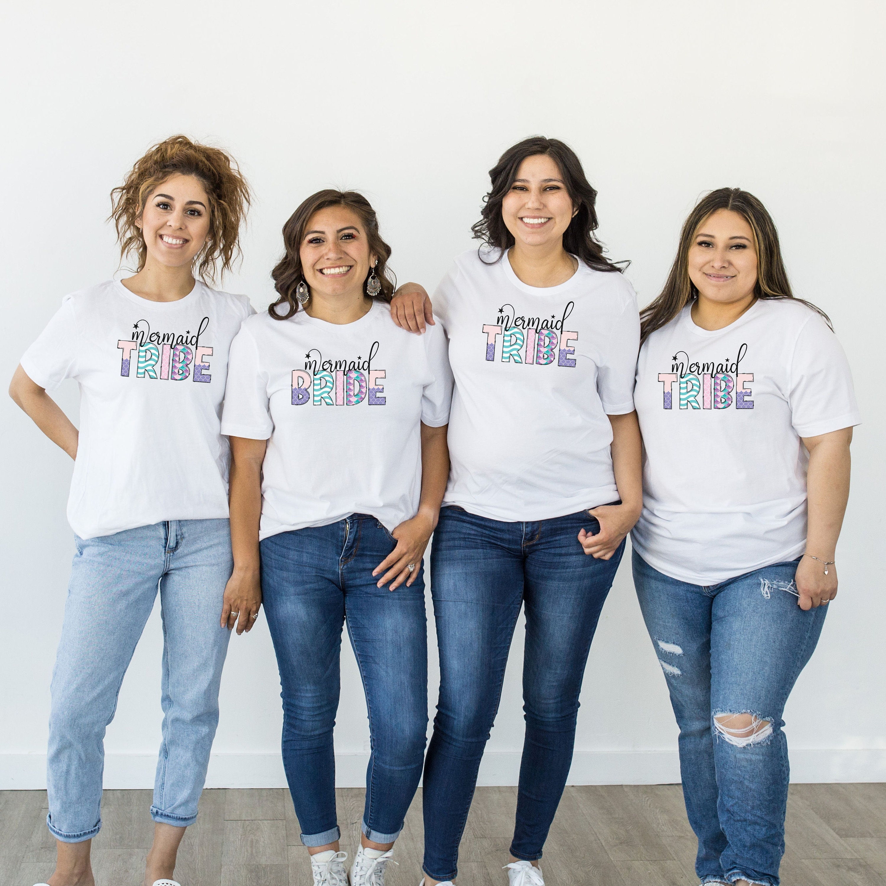 Mermaid Bachelorette Party Shirts Mermaid Bachelorette - Etsy