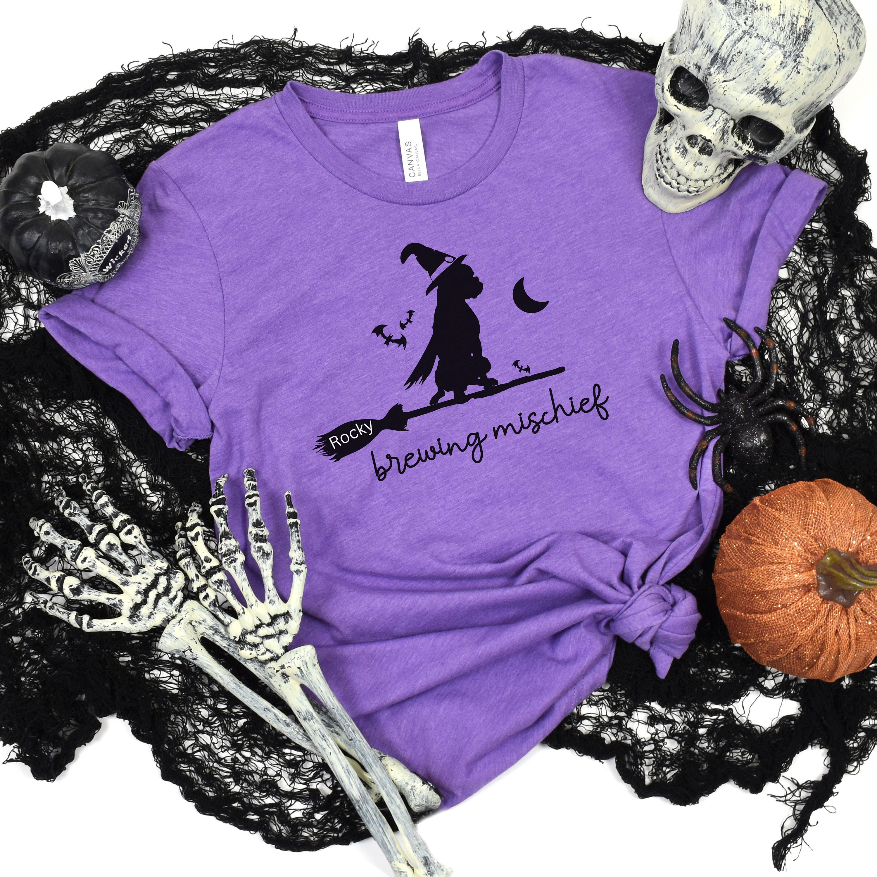 Personalized Dog Halloween Shirt Custom Halloween Dog Tshirt Etsy