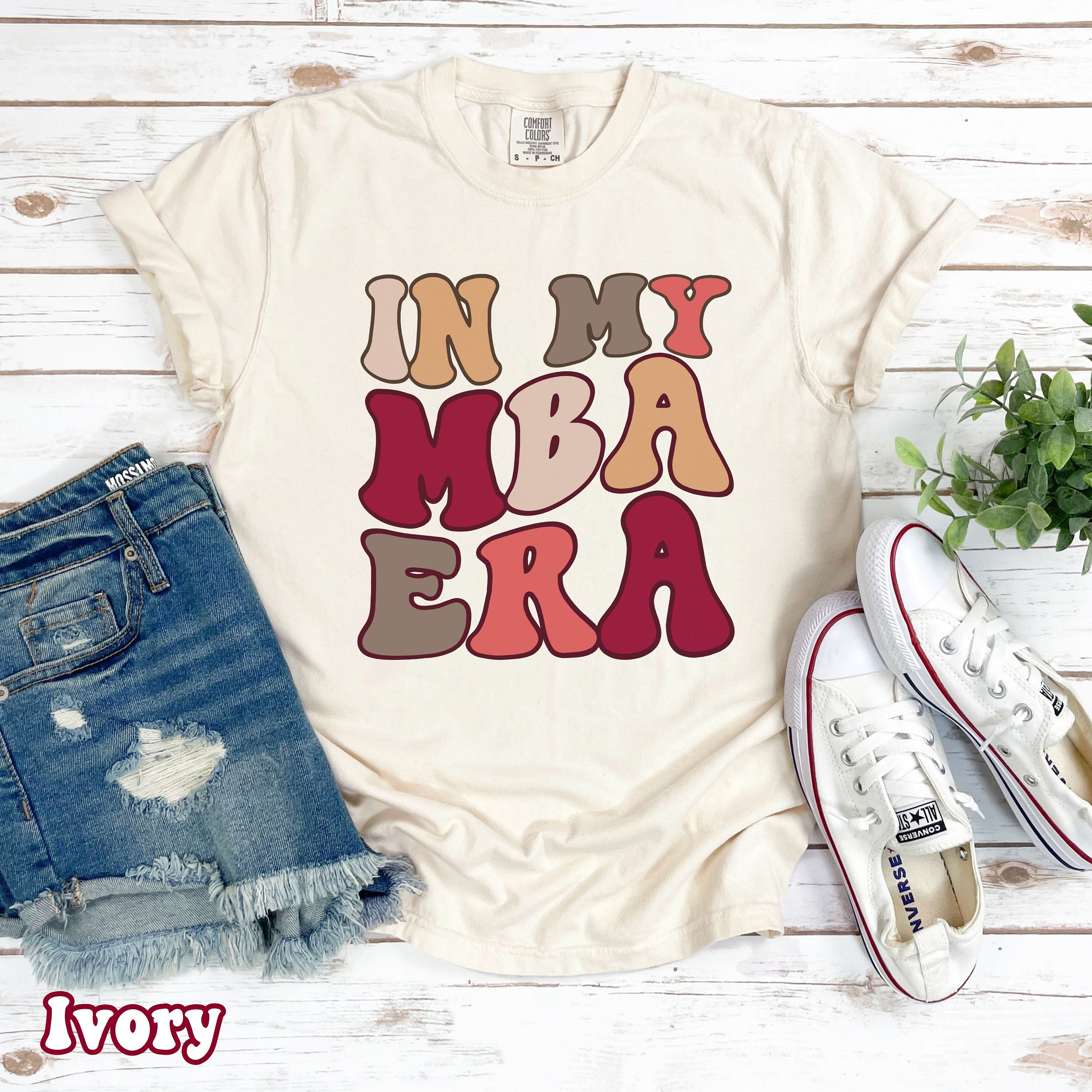 Custom MBA Tshirt, Retro MBA Shirt for Her, Master in Business