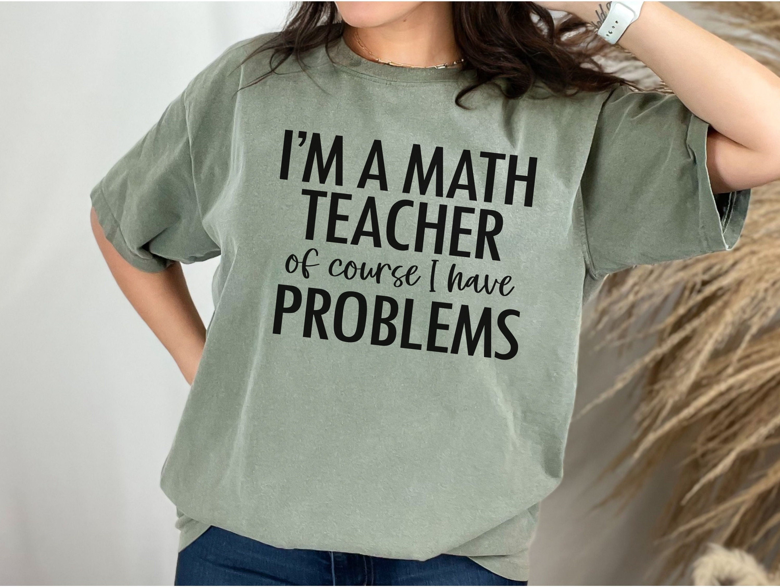 Math Sweaters Funny Math Teacher Tshirt Gift for Math Teacher Math Teacher Tee ...