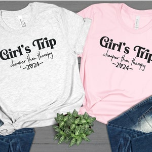 Funny Girls Trip Shirt, Personalized Vacation Shirt, 2024 Trip Tshirt ...