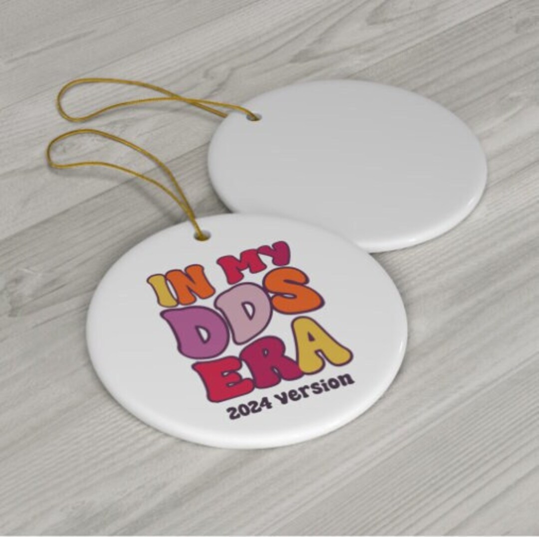 Personalized DDS Ornament DDS Era Christmas Ornament Graduation Gift
