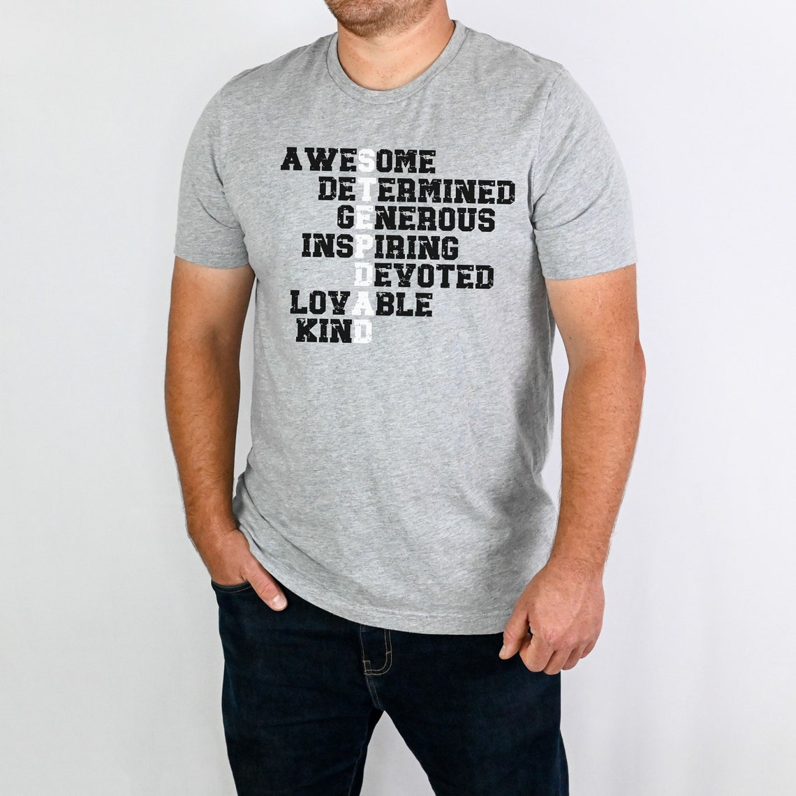 Personalized Stepdad Vertical Canvas - Up to 6 Children - Father's Day Gift Idea - You're Not A Stepdad You're The Dad That Stepped Up main image 1