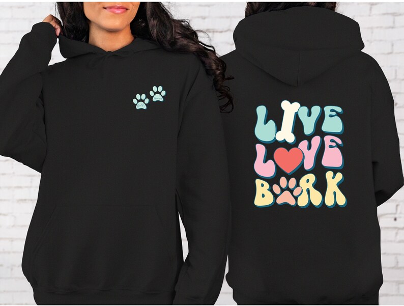 Personalized Dog Mom Hoodie Hooded Sweatshirt Gift for Dog Etsy