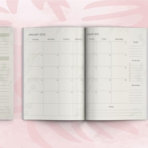 2025-2029 Five-Year Monthly Planner | Vision Board, Goal Planner & Habit Tracker | Stay Organized and Inspired