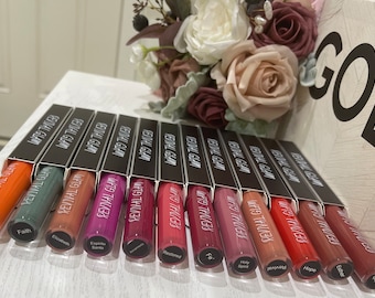 Vegan Matte Liquid Lipstick: 8-Hour Wear, Cruelty-Free