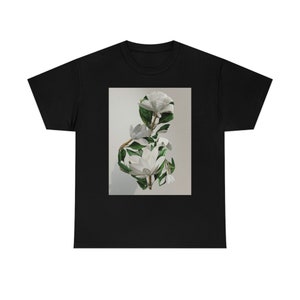 MADRE NATURA Vl-Camicia floreale/Bella camicia da donna/Natura/Giardino/Artistico/Flower Design/Camicia estiva/Trendy/Botanico/Camicia alla moda