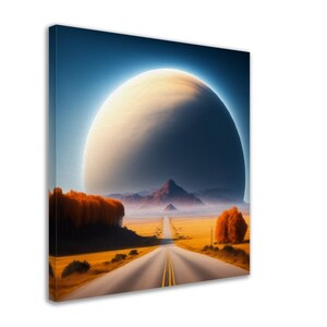 End of the world, Digital Art, Canvas - Wall Art Print Premium Canvas